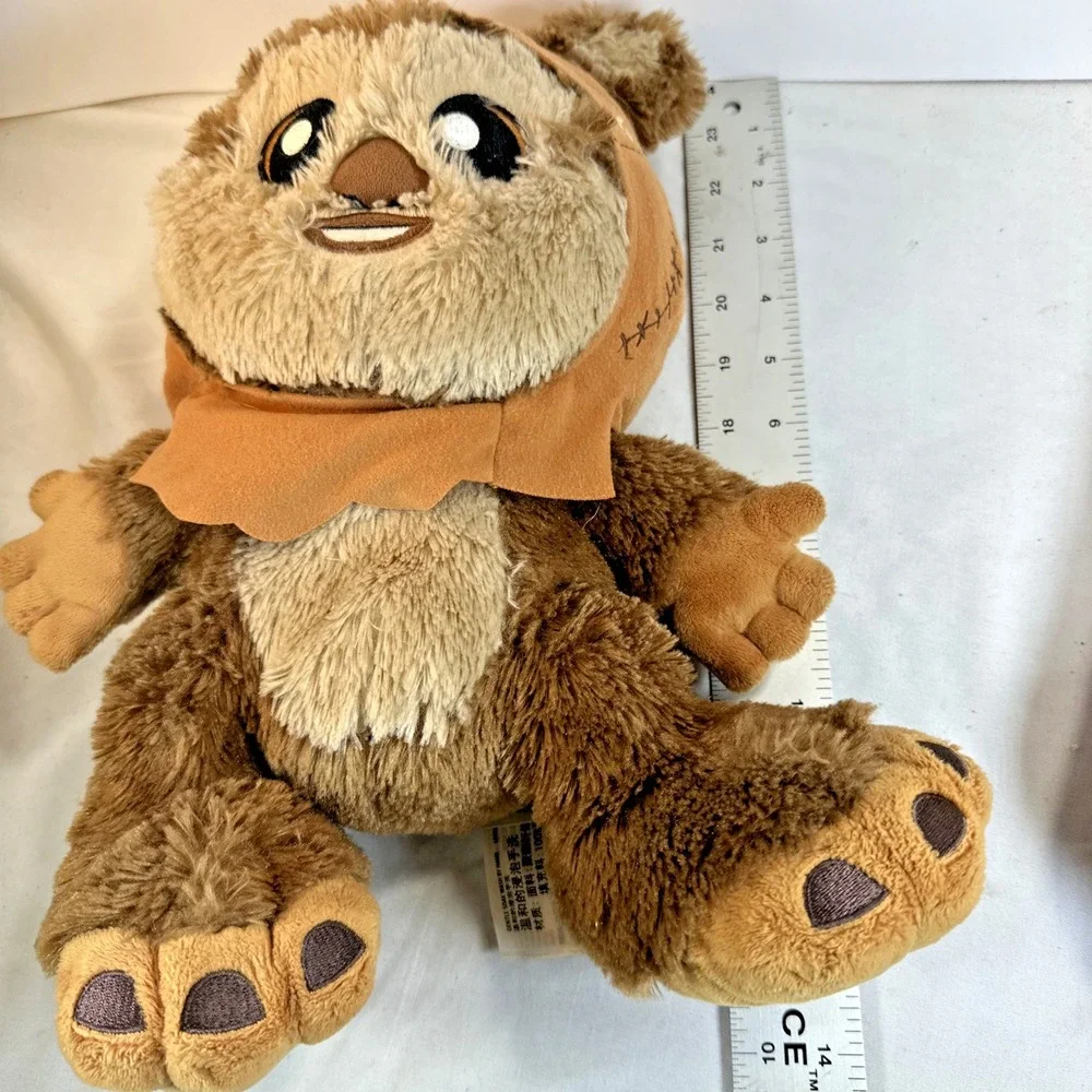Disney Parks Exclusive Star Wars Wicket the Ewok Big Feet Plush Doll 14